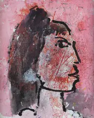 Franco Rognoni, Profile, Signature bottom right.