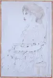 Bruno Caruso, Sitting woman
