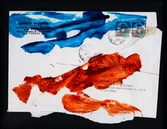 Without title by Mario Schifano, 1990, Signature in the center of the composition. The work is registered in the Archive of the Works of Mario Schifano, offered Apr 2024