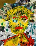 Indrek Paul Kostabi, Practiced Improv, 2006, Certificate of authenticity and provenance Follin Gallery