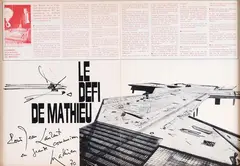 The defi de Mathieu by Georges Mathieu, 1970, Signature, offered Apr 2024