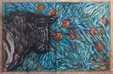 Floriano Bodini, Zodiac signs - Taurus, 1995, Signature and date lower left. Certificate of authenticity from Paola and Sara Bodini