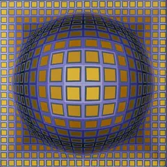 Domb-b by Victor Vasarely, 1979, On the reverse: signature, offered Apr 2024