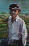 Gianpietro Maggi, Contadino in risaia