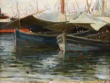 Arturo Faldi, Barche nel porto