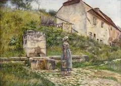 Odoardo Borrani, L'acquaiola