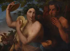 Bacchanal by Karl Pavlovič Brjullov, "A suggestive clue for the attribution of this painting to Karl Pavlovich Brjullov is the evident similarity, offered Mar 2024