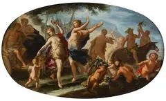 Anton Domenico Gabbiani, Bacchanal, " [...] It is clearly a Florentine painting easily attributable