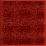 Bernard Aubertin, Tableau Clous, 1969, Nägel auf Holz, rot bemalt