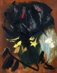 Gérard Ernest Schneider, Opus 3D, 1958, On the reverse: title; label Galleria Apollinaire