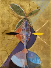 Retracting concentrates by Bruno Ceccobelli, 1999, On the reverse: title. Authentication on photo with n. arch. W18, offered Feb 2024