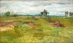 Landscape by Ulvi Liegi, 1896, Signature, offered Feb 2024