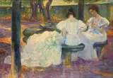 Ludolf Verworner, Charlotte with a friend at work