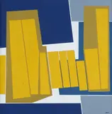 Modulated by Gualtiero Nativi, 1978, Signature bottom right. On the reverse: signature and date; stamp and label Arte Contemporanea, offered Dec 2023