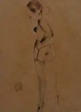 Alberto Manfredi, Woman from behind