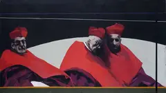Bishops by Francesco Coter, 1966, Signature bottom right. On the reverse: signature and date., offered Dec 2023