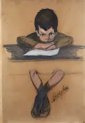 Lorenzo Viani, Lo scolaretto, 1920