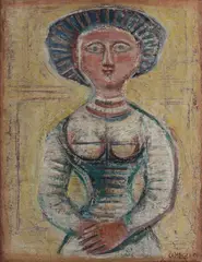Busto by Massimo Campigli, 1959, offered Dec 2023