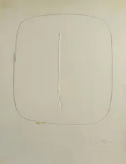 Space concept by Lucio Fontana, Signature bottom right.Bibliography:, offered Dec 2023