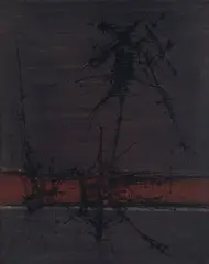Organic construction by Elio Marchegiani, 1961, On the reverse: signature, offered Dec 2023