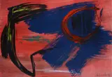 Gérard Ernest Schneider, Composition, 1979, Signature and date lower right. On the reverse: label Studio d'Arte Contemporanea Dabbeni