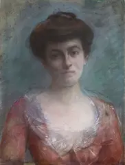 Bartolomeo Bezzi, Portrait of a lady, Signature bottom left.