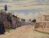 Odoardo Borrani, Via San Leonardo
