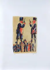 Il duello by Franz Borghese, offered Nov 2023