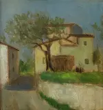 Diego Fanciullacci, Strada con casolare di campagna
