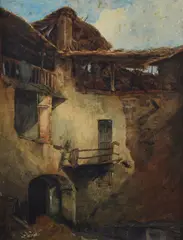 Carlo Pittara, Casa diroccata