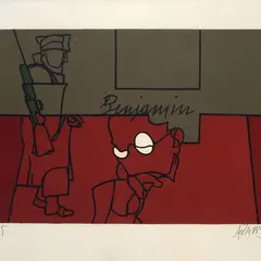 Benjamin by Valerio Adami, offered Oct 2023