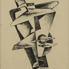 Lo scafandro dello spazio by Mino Delle Site, 1933, offered Oct 2023