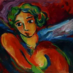 Angelo by Mimmo Germana, 1991, Sul verso: firma, offered Oct 2023
