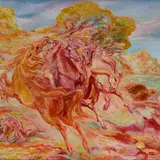 Aligi Sassu, Il domatore di cavalli (Diomede)
