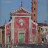 Galileo Gattabriga, Veduta di chiesa