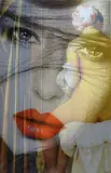 (Piero Maffessoli) Malipiero, Portrait, 2008, On the reverse: signature and date.