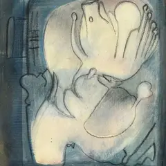 Thetis birth by Petros Papavassiliou, Sign at the bottom to the left. On the reverse: signature and title., offered Jul 2023