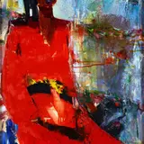 Sandro Trotti, African Woman (Portrait of Terry), On the reverse: signature and title.
