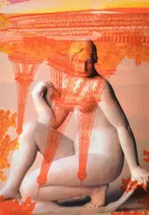 Without title by Jiří Kolář, 1998, On the reverse: initials and date., offered Jul 2023