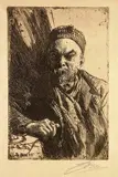 Anders Zorn, La ferme a Noel