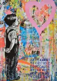 Thierry Guetta, With all my love, Certificate of authenticity Deodato Arte
