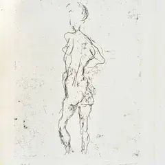 Figure by Ernesto Treccani, offered Jul 2023