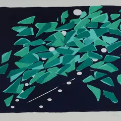Titina Maselli, Trees in the night, 1979