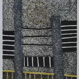 Lojze Spacal, Karst stable, 1964