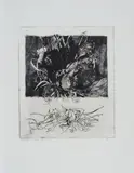 Sergio Saroni, The dead sparrow, Date lower right; signature
