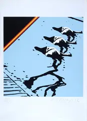 Without title by Eduardo Arroyo, 1972, offered Jul 2023
