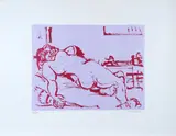 Reclining figure by Domenico Cantatore, offered Jul 2023