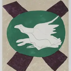 Study for dove by Georges Braque, Work from XXe Siecle. Printed by Mourlot, offered Jul 2023