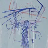Wifredo Lam, Les affinities ambiguous, On the reverse: printed