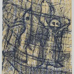 Without title by Max Ernst, Work from XXe Siecle. Printed by Mourlot, offered Jul 2023